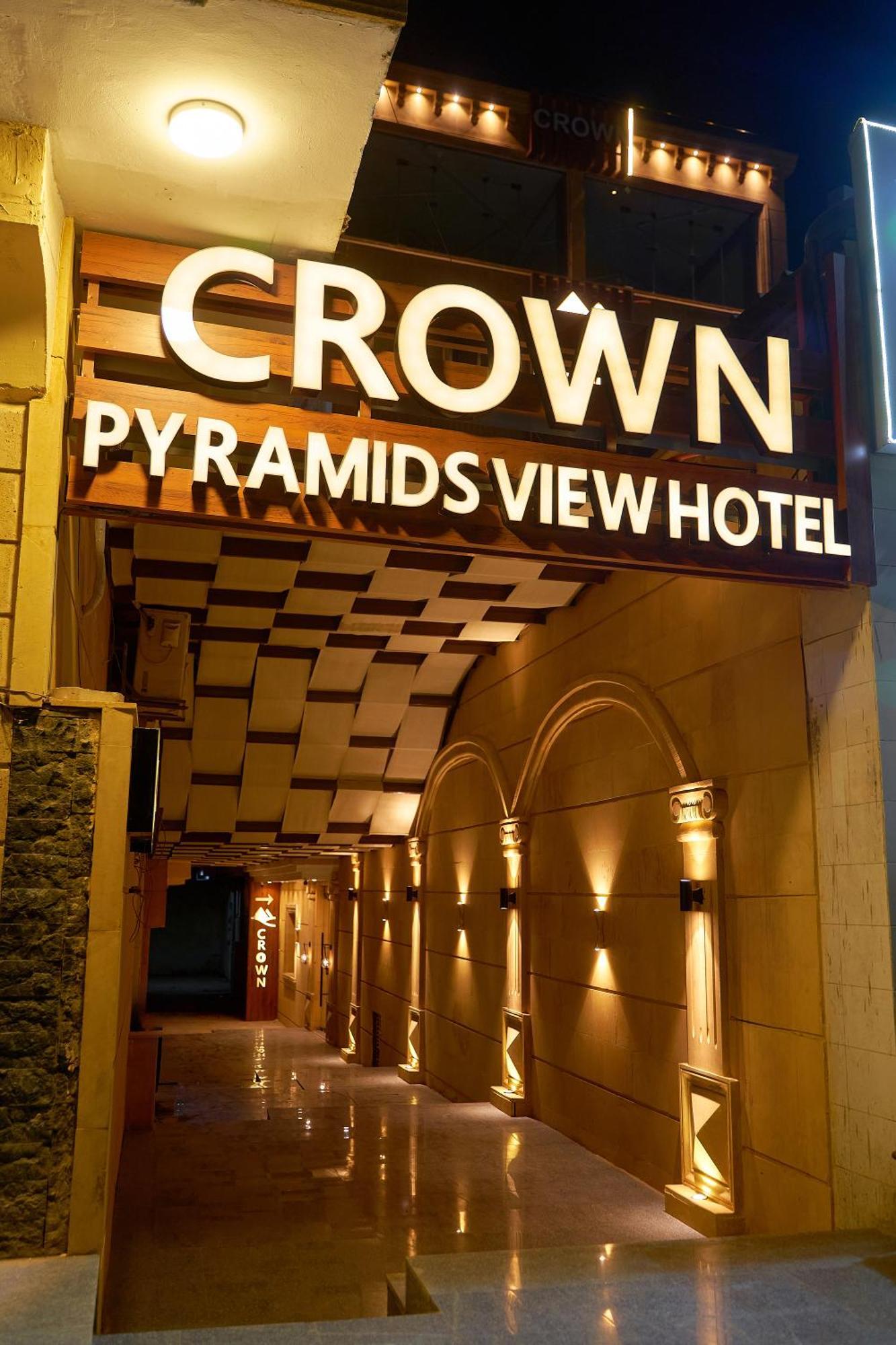 Crown Pyramids View Hotel Giza Екстериор снимка